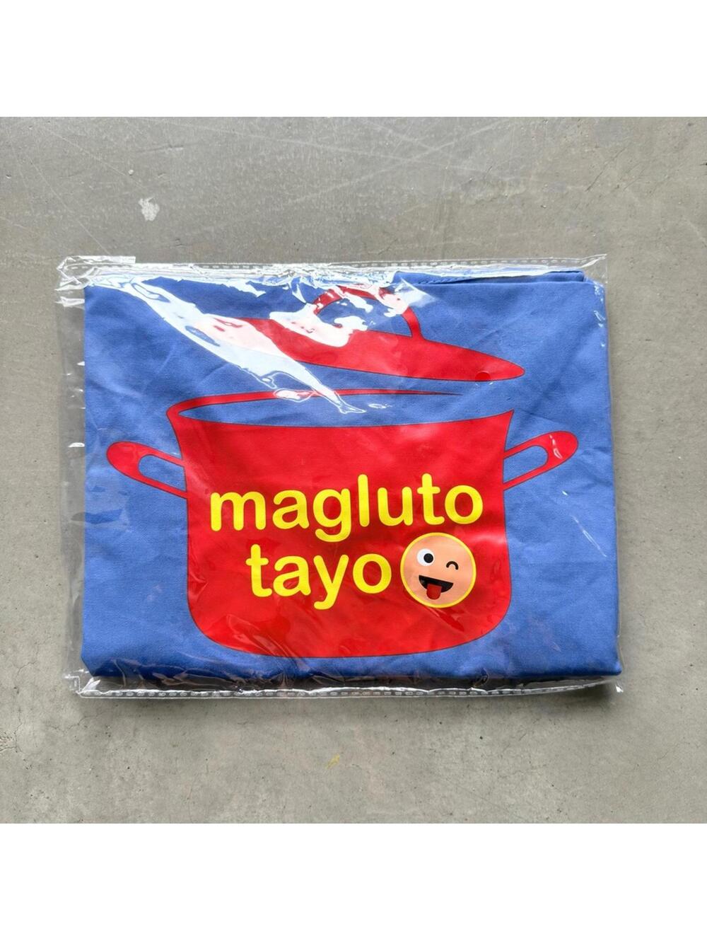 Filipino Magluto Tayo Apron / blue